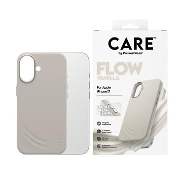 PanzerGlass CARE by Flow Magsafe Case for iPhone 17- Vanilla